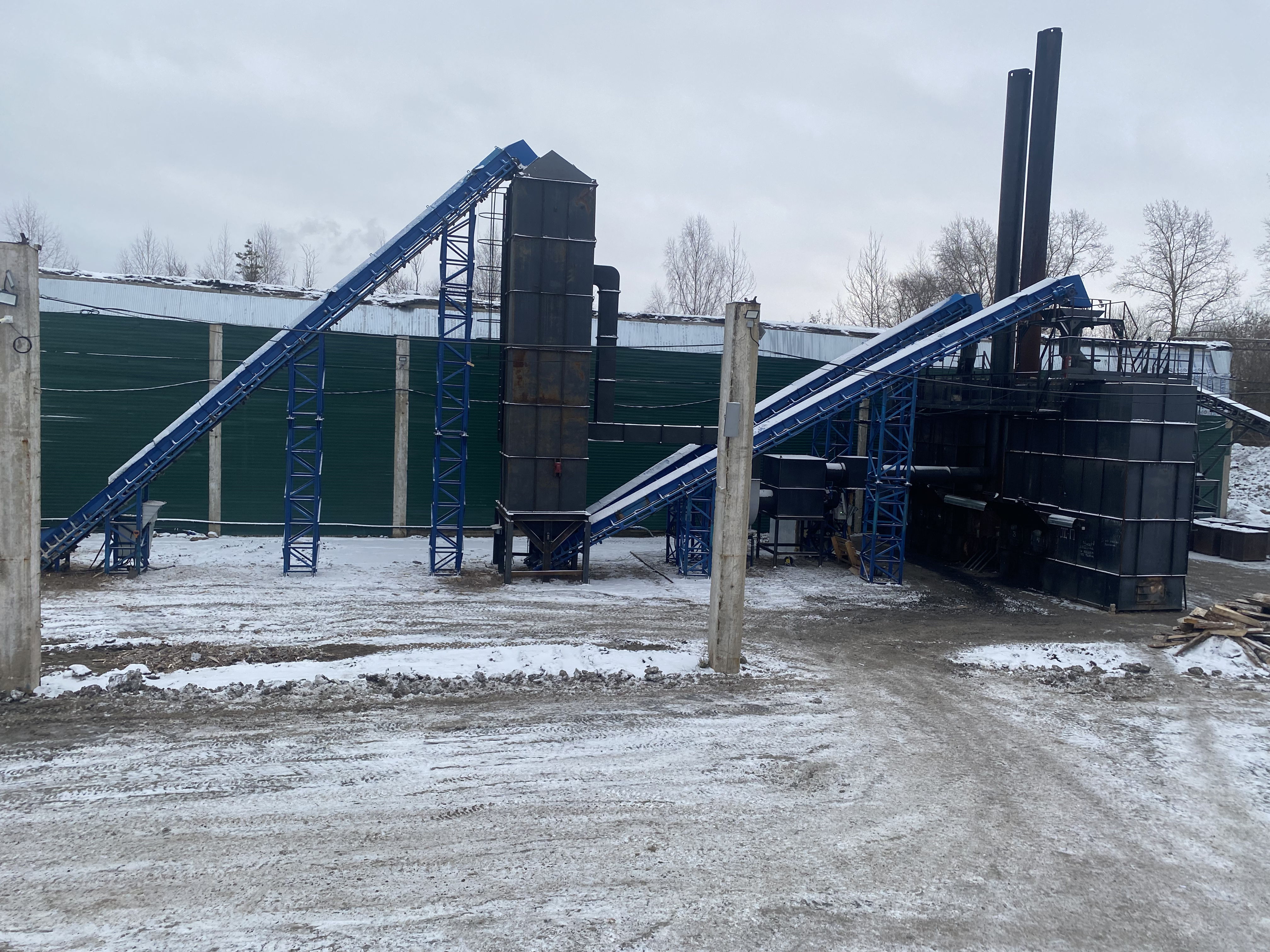 Завод древесного угля в Зуевке